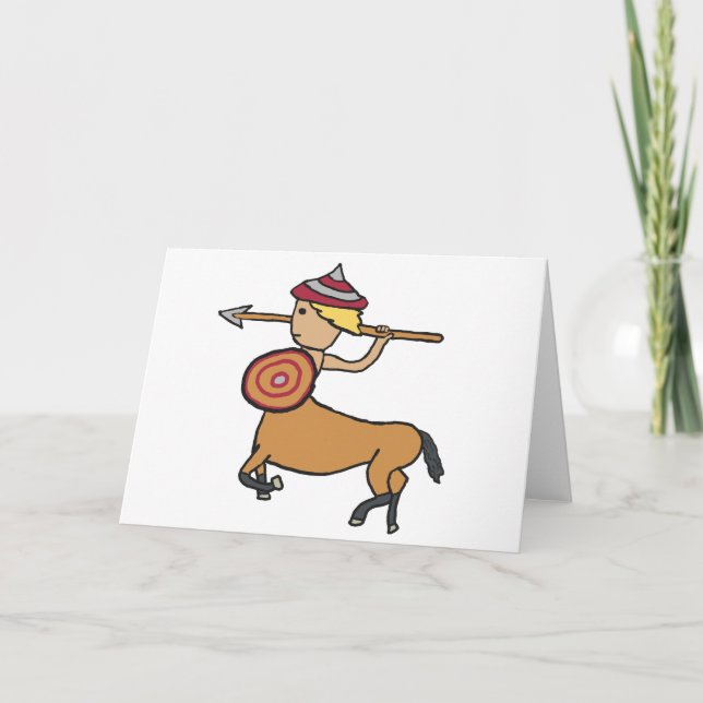 Centaur Sagittarius Kort (Framsida)