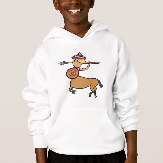 Centaur Sagittarius T Shirt (Framsida)