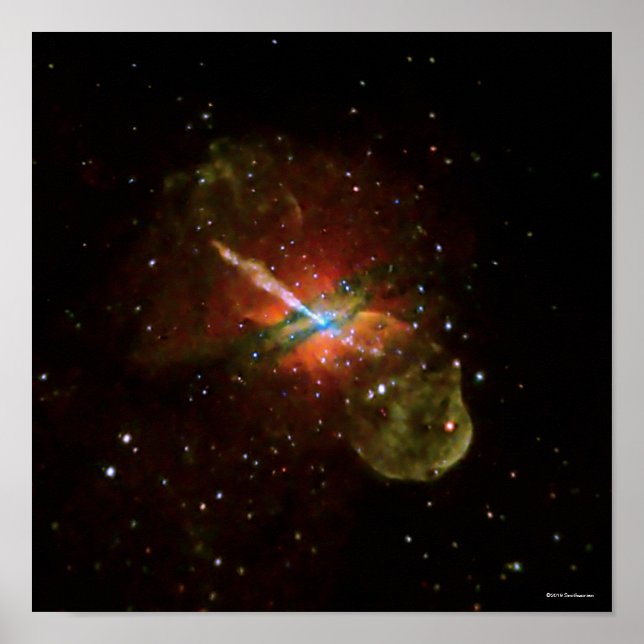 Centaurus A Poster (Framsidan)