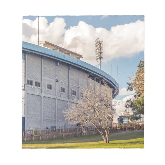 Centenario Stadium Facade, Montevideo - Uruguay Anteckningsblock (Framsida)