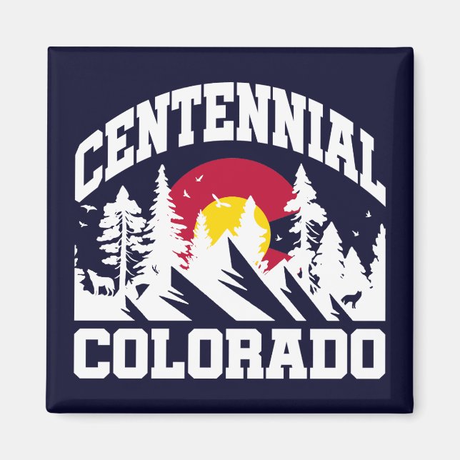 Centennial,Colorado Magnet (Framsidan)