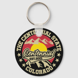 Centennial,Colorado Nyckelring