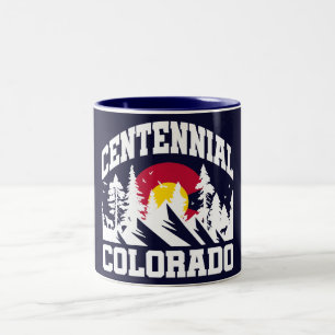 Centennial,Colorado Två-Tonad Mugg