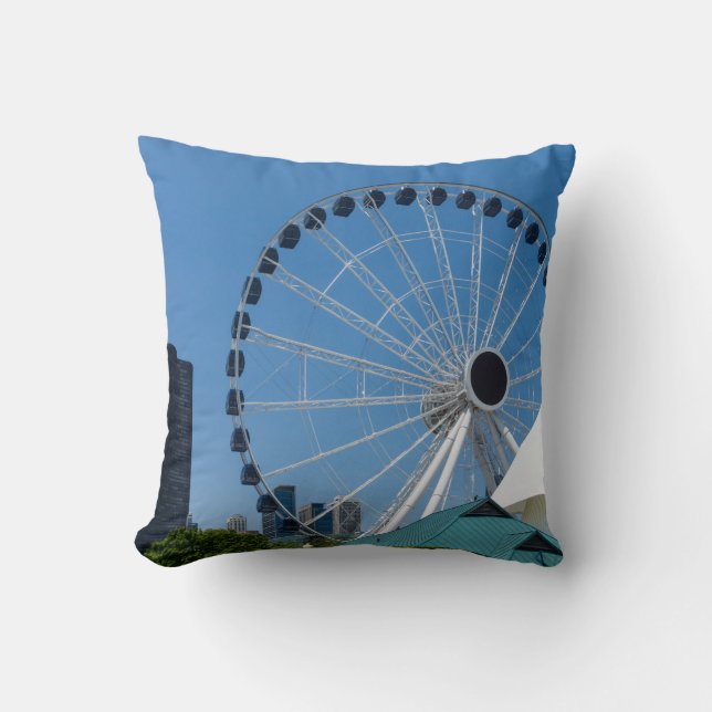 Centennial Ferris Wheel Kudde (Framsida)