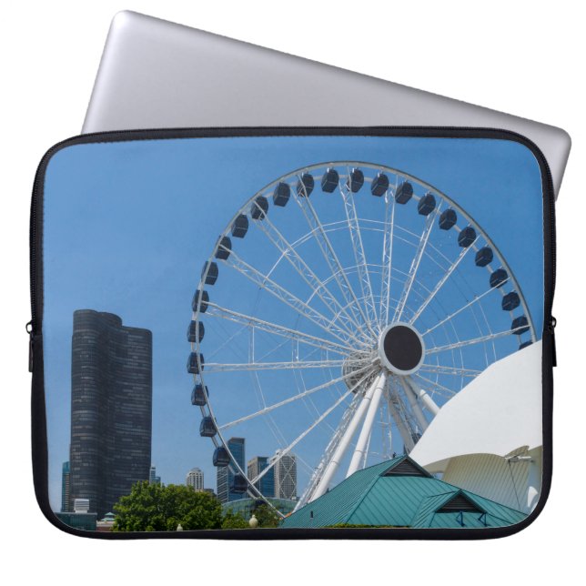 Centennial Ferris Wheel Laptop Fodral (Framsidan)