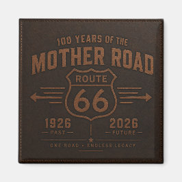 Centennial Mother Road-minnesmärke Magnet