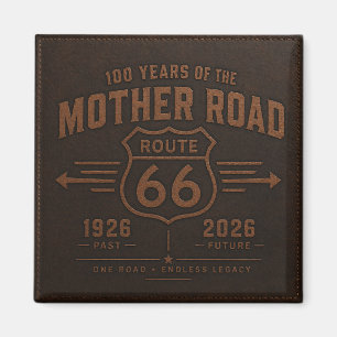 Centennial Mother Road-minnesmärke Magnet