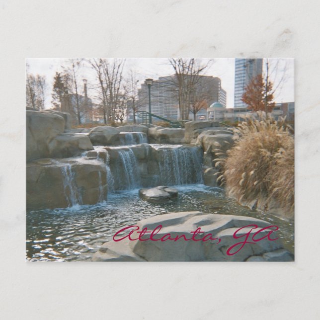 Centennial Park, Atlanta, GA Vykort (Framsida)