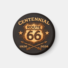 Centennial Route 66-designsouvenir Magnet
