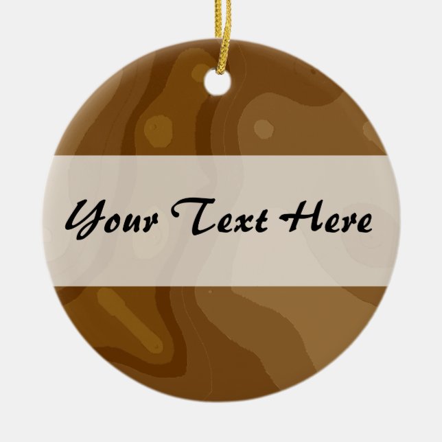 Center Band 03 Julgransprydnad Keramik (Framsidan)