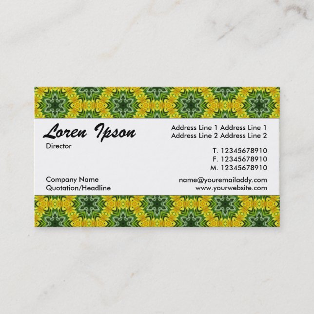 Center Band 060 Visitkort (Framsida)