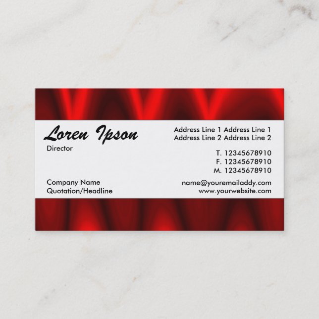 Center Band 093 Visitkort (Framsida)