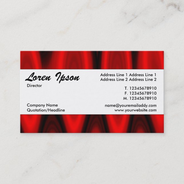 Center Band 094 Visitkort (Framsida)