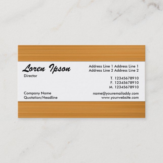 Center Band 112 Visitkort (Framsida)