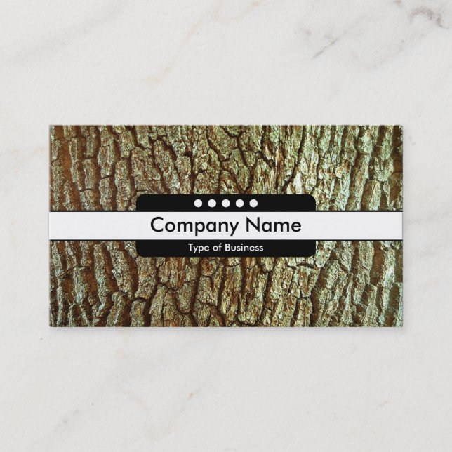 Center Band 5 Spots - Bark 03 Visitkort (Framsida)