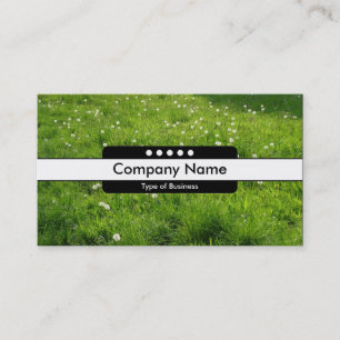 Center Band 5 Spots - Dandelion Meadow 01 Visitkort