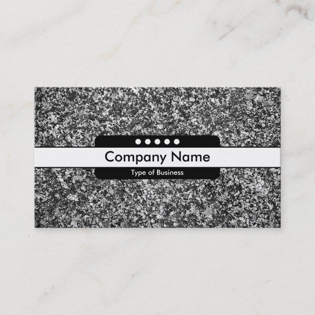Center Band 5 Spots - Granite Visitkort (Framsida)