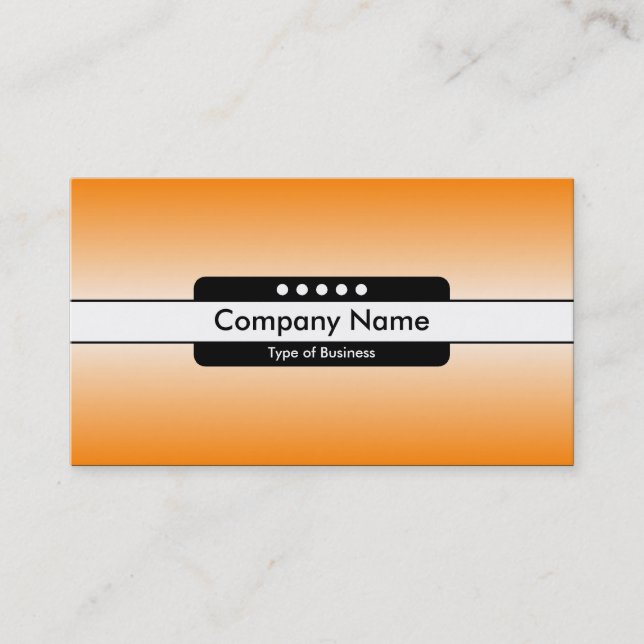 Center Band 5 Spots - Horizon Glow 02 Visitkort (Framsida)