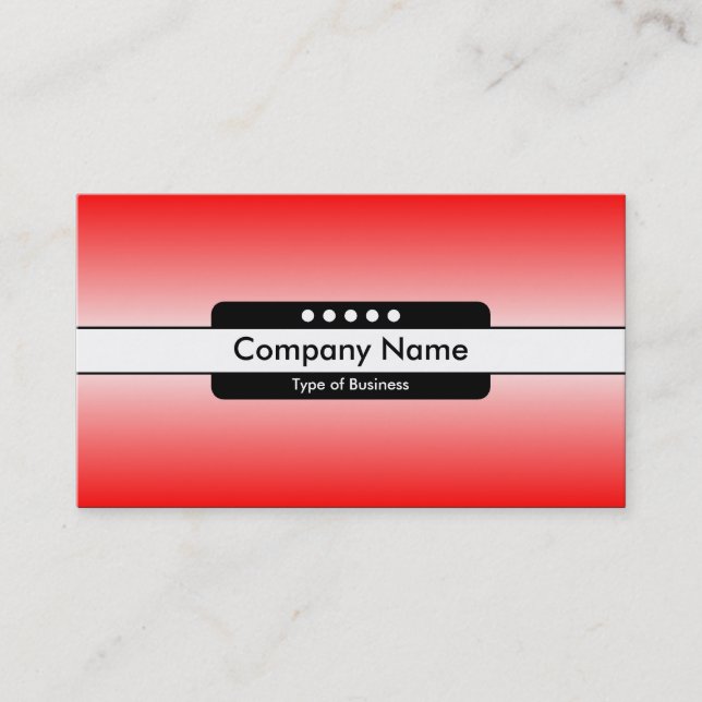 Center Band 5 Spots - Horizon Glow 03 Visitkort (Framsida)