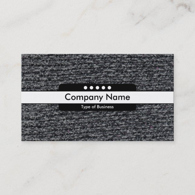 Center Band 5 Spots - Wooly Jumper 01 Visitkort (Framsida)