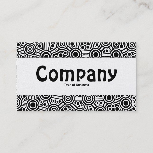 Center Band - Alien Circuits II (Guld-kort) Visitkort (Framsida)