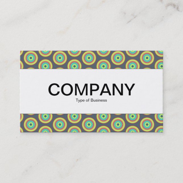 Center Band - färgcirklar 04 Visitkort (Framsida)