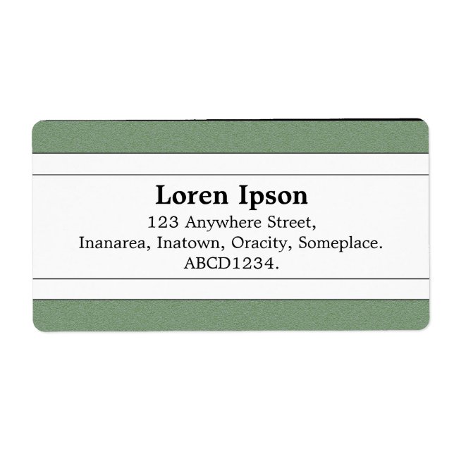 Center Band II - Grönt Sand Fraktsedel (Framsidan)