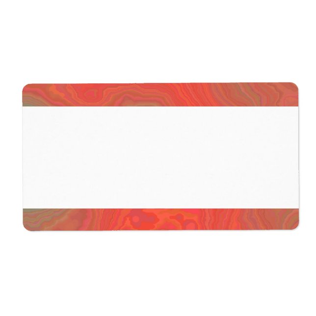 Center Band - Red Marble Fraktsedel (Framsidan)