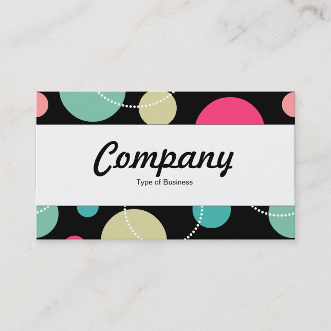 Center Band - Spots & Circles 150816 Visitkort (Framsida)
