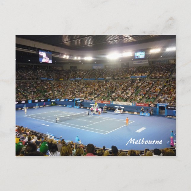 center court melbourne vykort (Framsida)