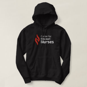 Center for Missouri Nurses svart hoodie