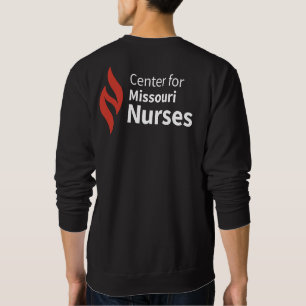 Center for Missouri Nurses Svart sweatshirt