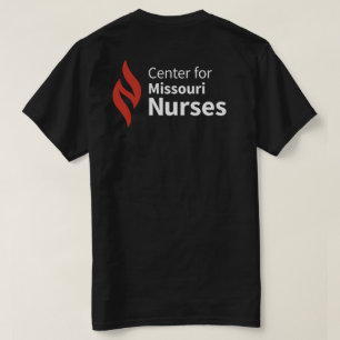 Center for Missouri Nurses Svart T-Shirt