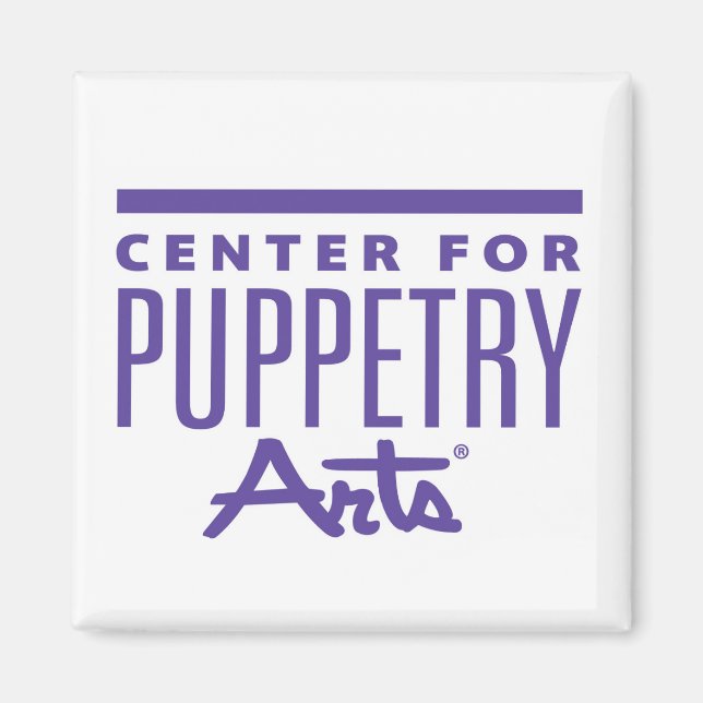 Center for Puppetry Arts Magnet (Vit) (Framsidan)