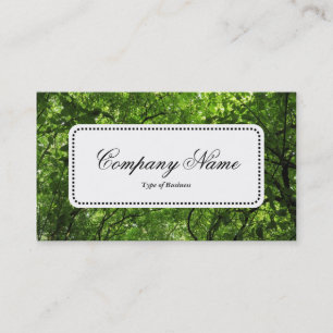 Center Label v5 - Woodland Canopy Visitkort