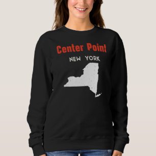 Center Point New York USA State America Travel New T Shirt