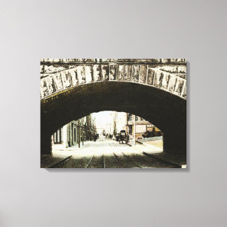 Center Street (Brockton) Canvastryck