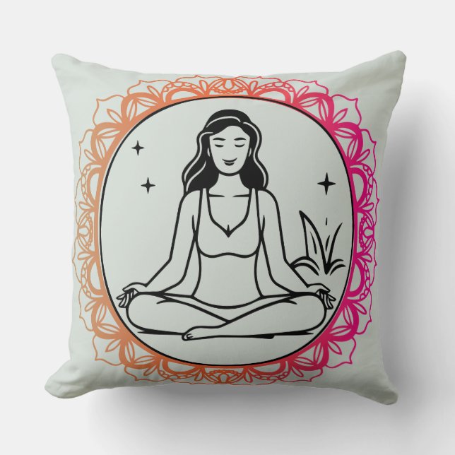 Centered Serenity Kudde (Framsida)