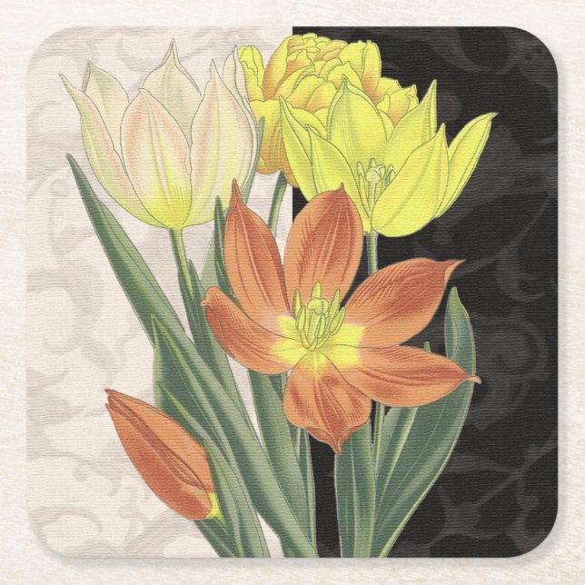 Centerpjäs II Underlägg Papper Kvadrat (Framsidan)