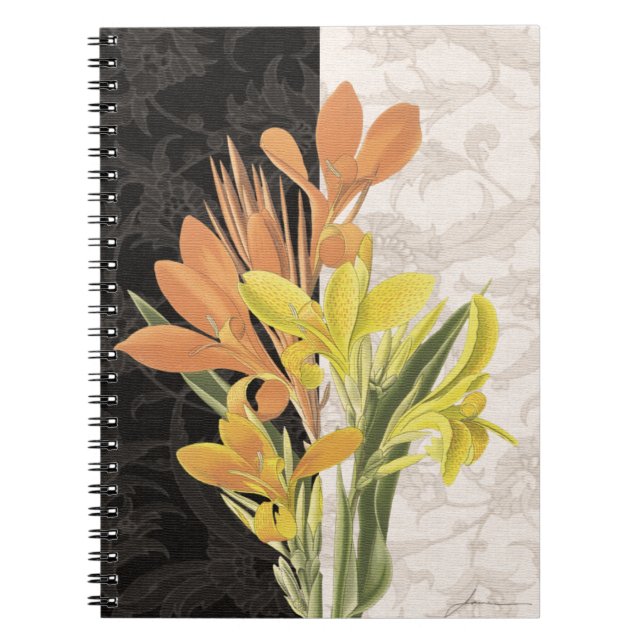 Centerstycke I Anteckningsbok Med Spiral (Framsidan)