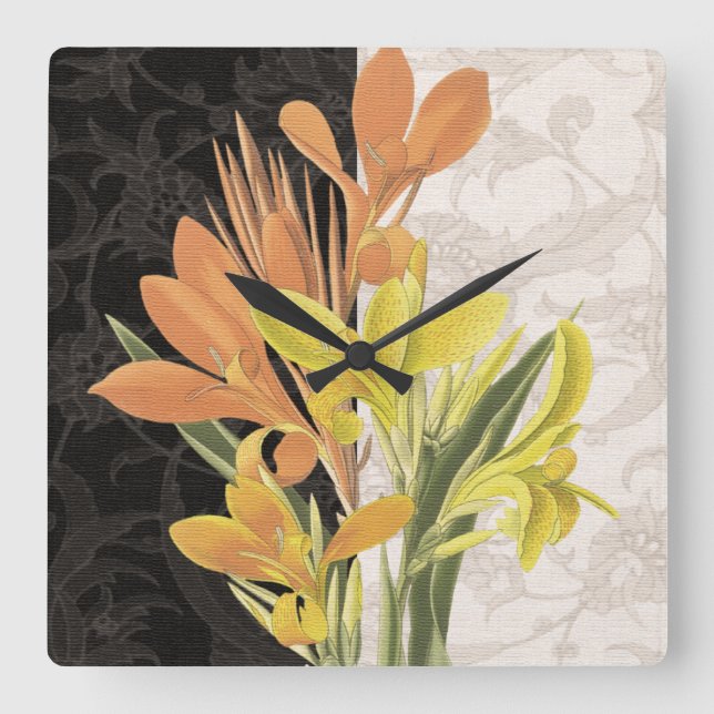 Centerstycke I Fyrkantig Klocka (Framsida)