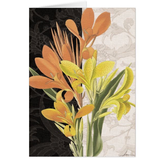 Centerstycke I Hälsningskort (Framsidan)