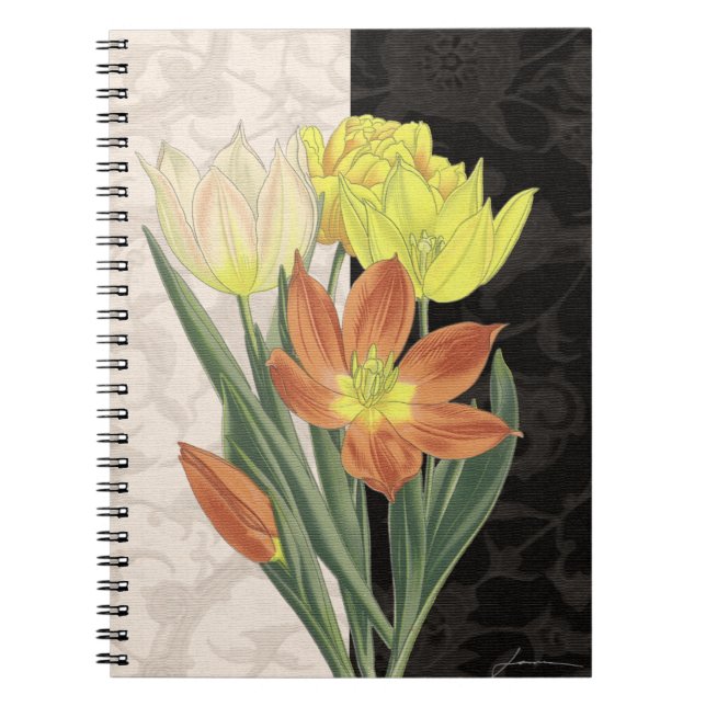 Centerstycke II Anteckningsbok Med Spiral (Framsidan)