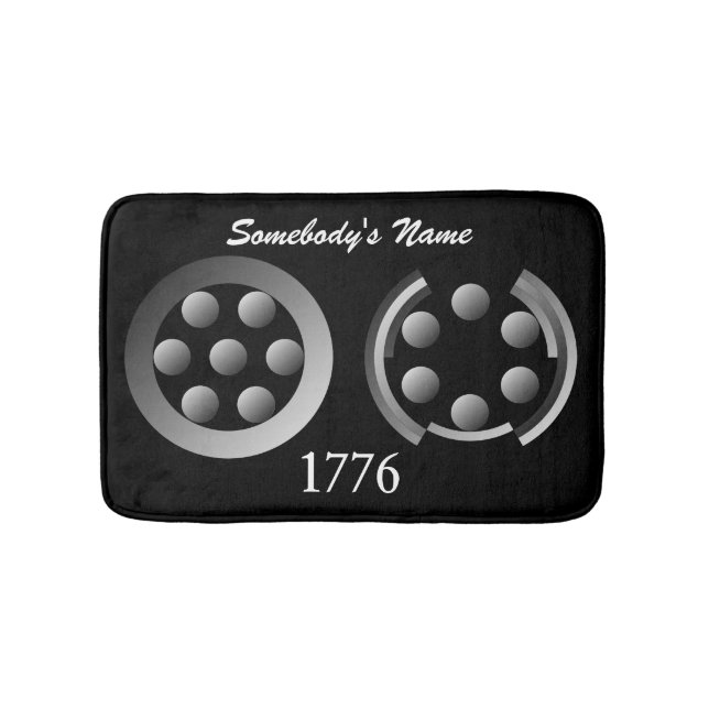 Centesimal 1776 av Kenneth Yoncich Badrumsmatta (Framsidan)