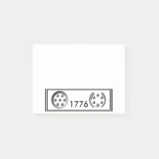 Centesimal 1776 av Kenneth Yoncich Post-it Block