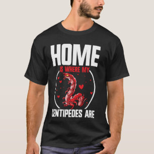 Centipede Älskare Insekt Acessories Arthropod Gian T Shirt