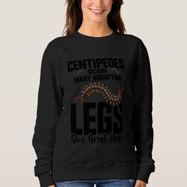 Centipedes Owner Entomolog Arthropod-hölje T Shirt (Framsida)