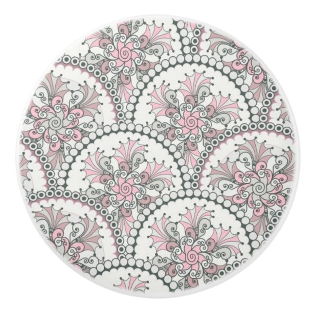 Centle vintagemönster knopp (Framsidan)