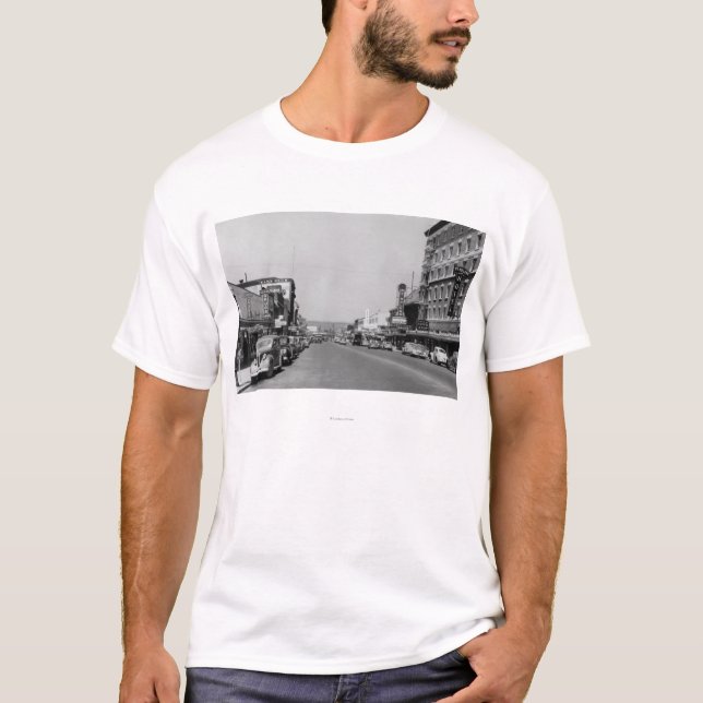 Centra beskådar av Chehalis, Washington T-shirt (Framsida)