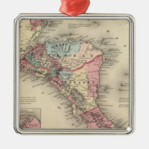 Central America 5 Julgransprydnad Metall